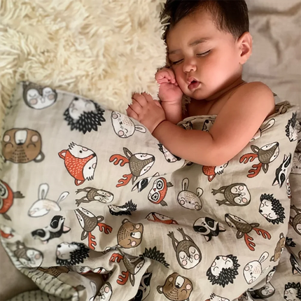 4 бр./комплект бебешки муселиновни повивалници, меки кърпи за баня за новородено, бамбукови памучни чували за сън, 120*110 см