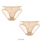 2 Nude / L / 2pcs