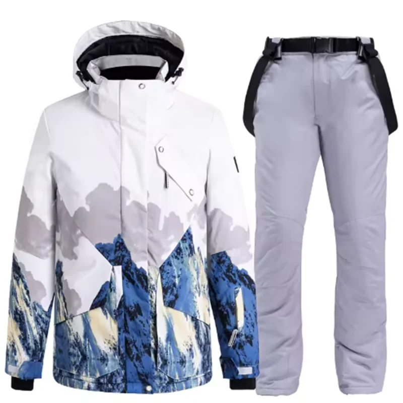 Комплекти за сняг за мъже и жени, костюм за сноуборд, ски дрехи Perfect Moment, ски яке и панталон, костюм за сноуборд, неженски