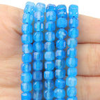 blue agate / 5mm about 60-65pcs