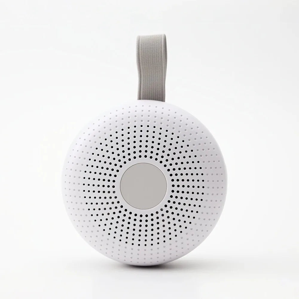 Преносима машина за бял шум за бебета с 15 успокояващи звука, интелигентна светлина за детска стая и спалня, помощ за сън, подходяща за пътуване