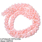 pink / 8x4mm about 120pcs
