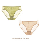 1AppleGreen1Nude / XL / 2pcs