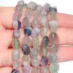 Colorful fluorite / 8-10mm(41-45pcs)