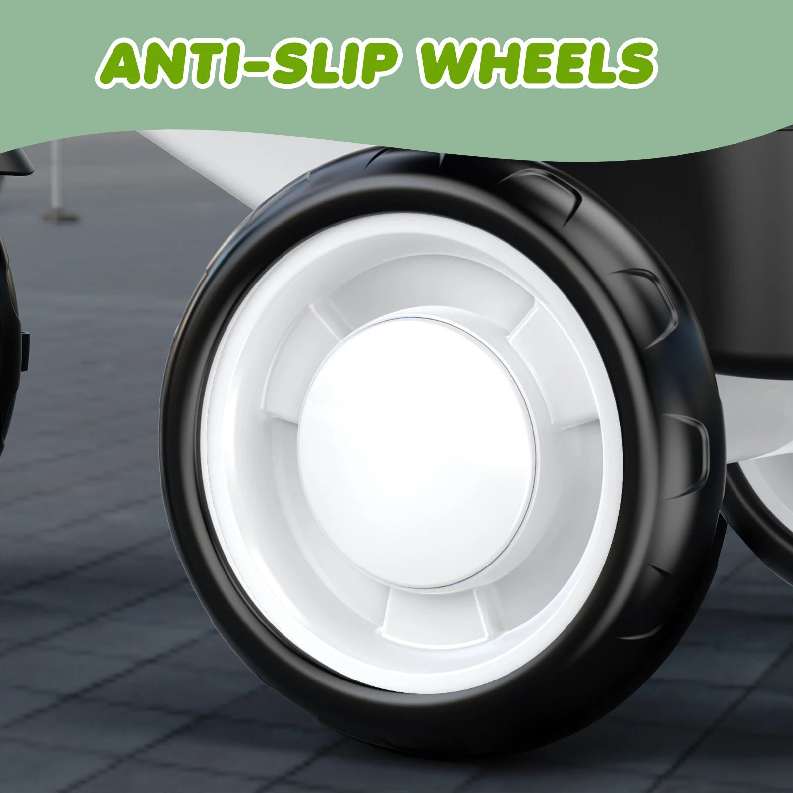 3-колесен бебешки балансиращ велосипед без педали, играчка тротинетка, детски плъзгащ се учебен велосипед с регулируема височина на седалката за 2-5 години