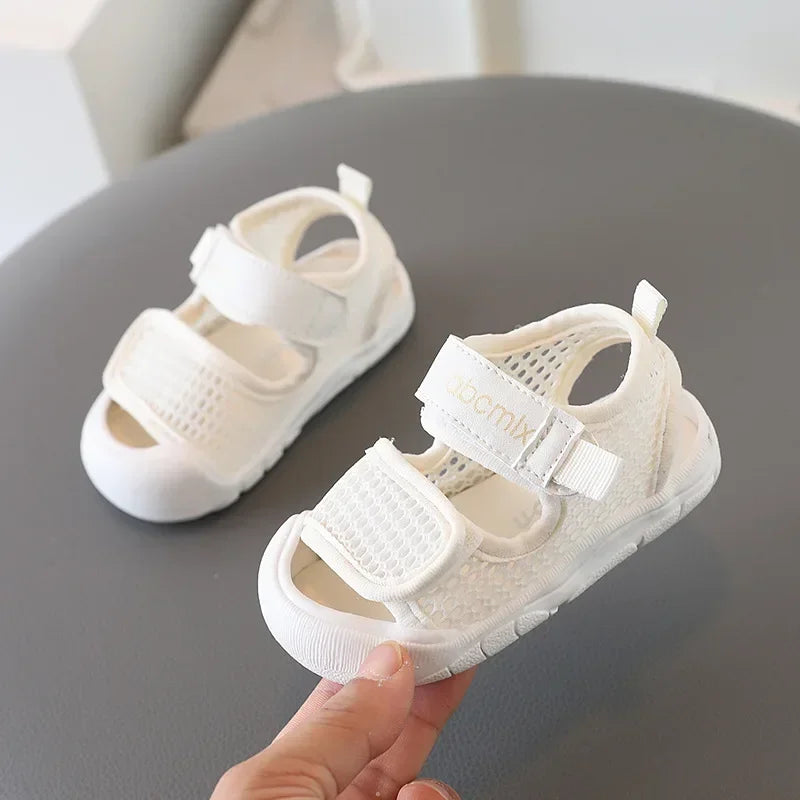 Детски плажни сандали, летни сандали, мрежести, детски спортни обувки, 0-3 години