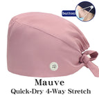 Mauve Button / One Size