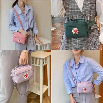 Нова чанта за кръста Fjallraven Kanken от издръжлив найлон за мъже и жени с презрамка за кръста