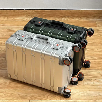 Куфар за багаж TravelTrolley 20'', ръчен багаж, пътни чанти, багаж на колелца, алуминиево-магнезиева сплав