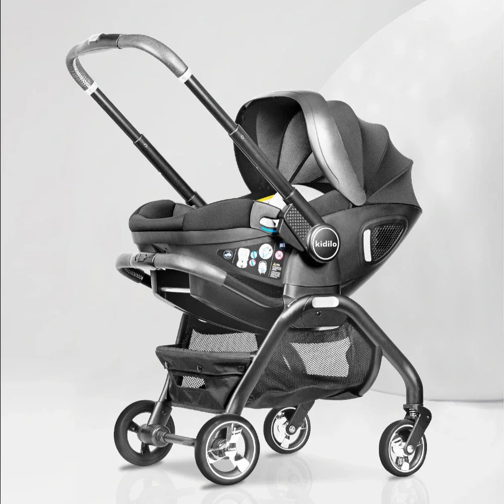 Доставка до ЕС Многофункционална кошница за спане на новородено бебе, предпазна седалка за бебета, многофункционална преносима четириколесна бебешка количка