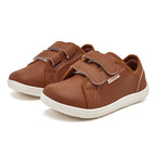 Детски обувки HOBIBEAR за момчета и момичета с широк връх, минималистични маратонки, леки, с кукички, от изкуствена кожа