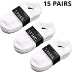 X G 15 Pairs White / One Size