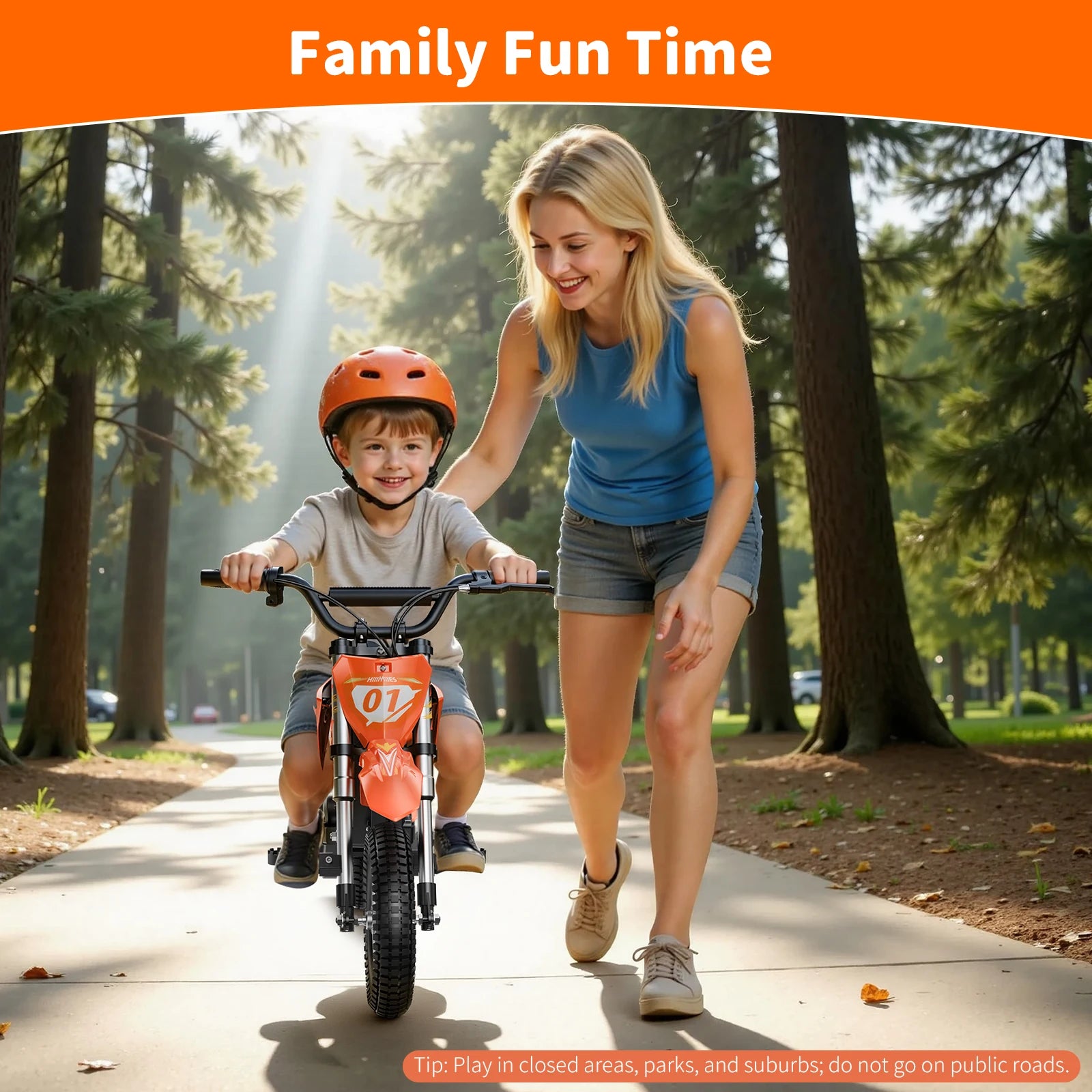 Електрически кросов велосипед HillMiles MileRocket 250W, 25 км/ч, батерия 36V 4Ah, предно и задно окачване, офроуд каране за възраст 4–12 години