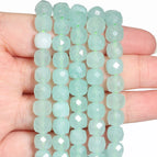 light aventurine / 7-8mm about 45pcs