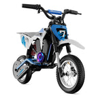 Детски електрически мотоциклет EVERCROSS TECH EV12M Pro - 300W, 25 км/ч, 15 км живот на батерията, Bluetooth и LED 12-инчови гуми