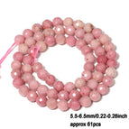 5-6mm faceted round