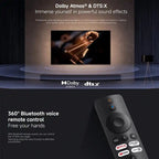 2025 Xiaomi TV Stick 4K 2-ро поколение, Google TV, преносимо стрийминг медийно съдържание с WiFi 6, Netflix Google Assistant, Smart TV Dongle BT5.2