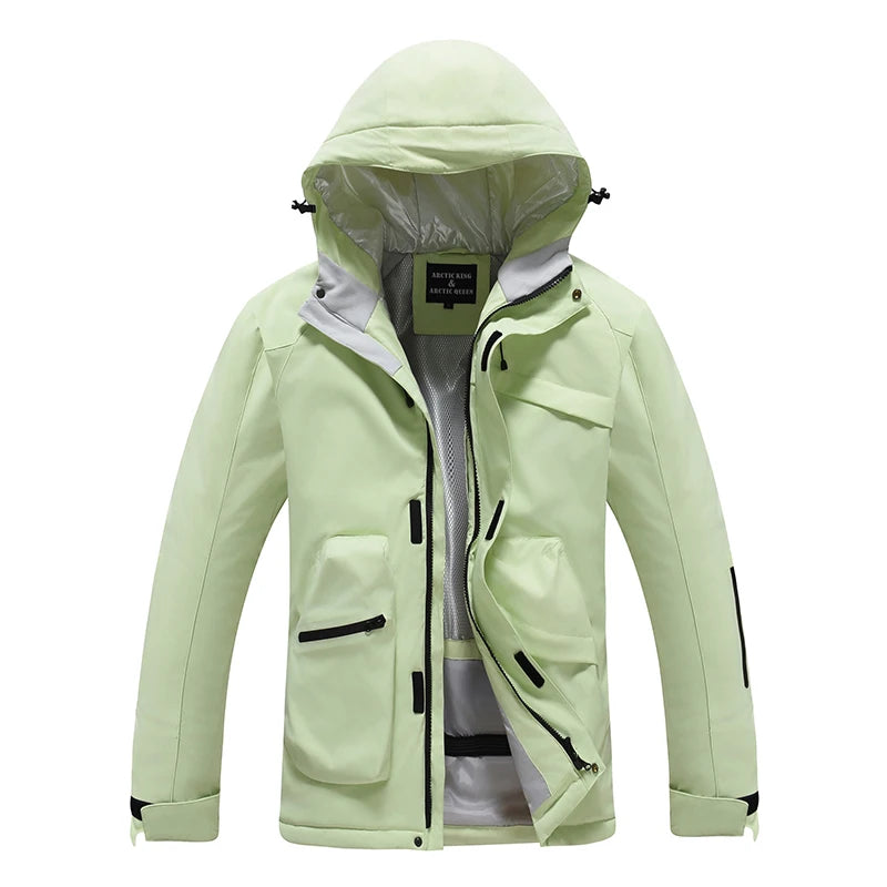 Ново, Комплекти ски костюми за мъже и жени, Водоустойчиви, Снежен костюм, Комплект ски яке и панталон, Облекло за дейности на открито, Сноуборд, Гащеризон