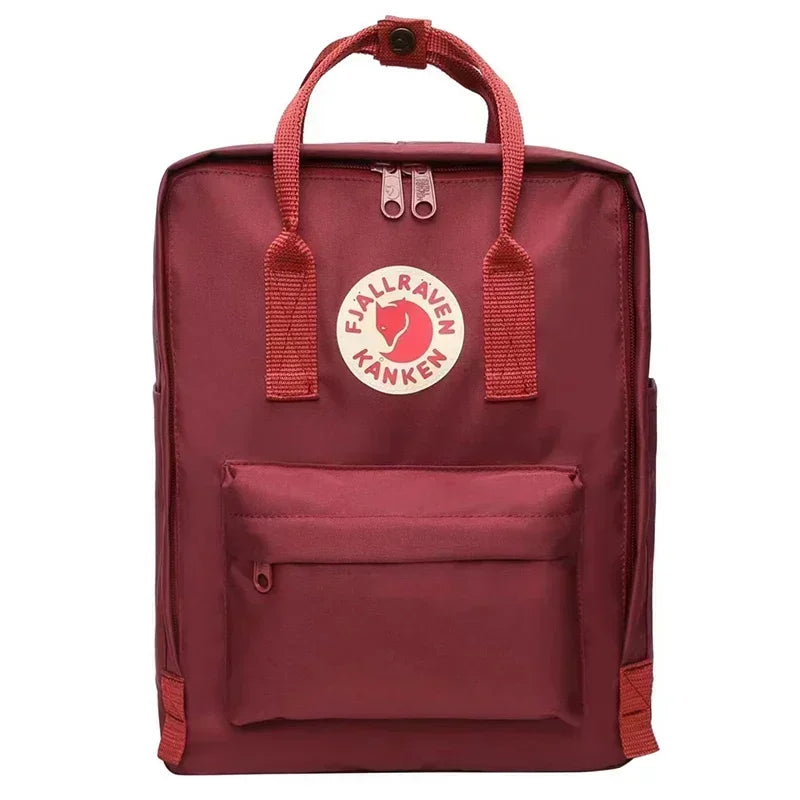Оригинална класическа раница Fjallraven Kanken за жени и мъже, чанта за компютър, модна ежедневна раница за дейности на открито