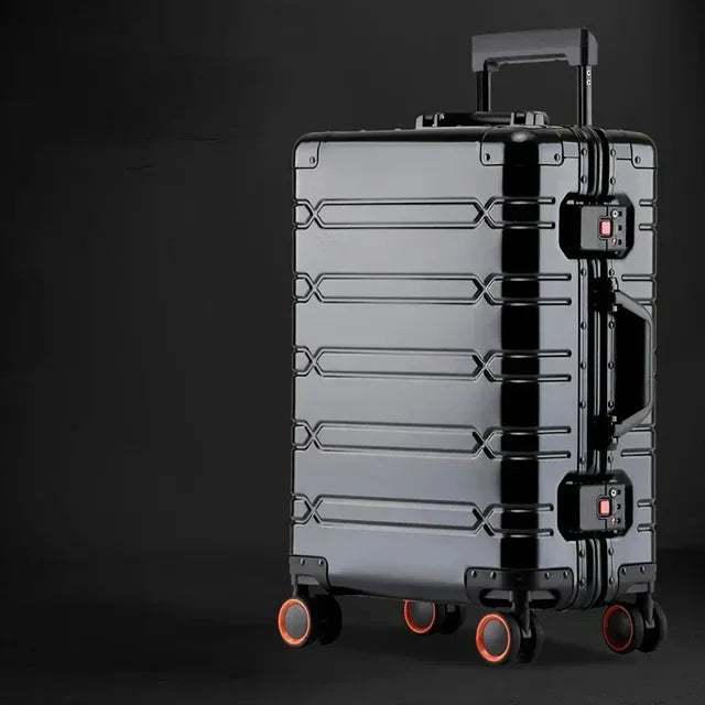 Куфар за багаж TravelTrolley 20'', ръчен багаж, пътни чанти, багаж на колелца, алуминиево-магнезиева сплав