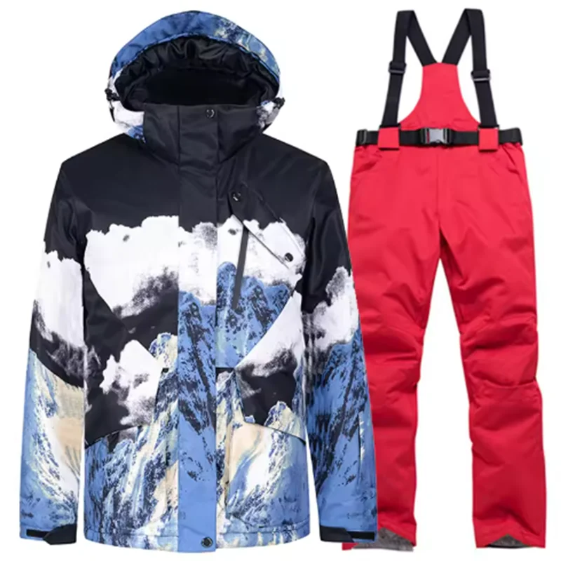 Комплекти за сняг за мъже и жени, костюм за сноуборд, ски дрехи Perfect Moment, ски яке и панталон, костюм за сноуборд, неженски