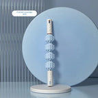 White and Blue  four-ball massage stick