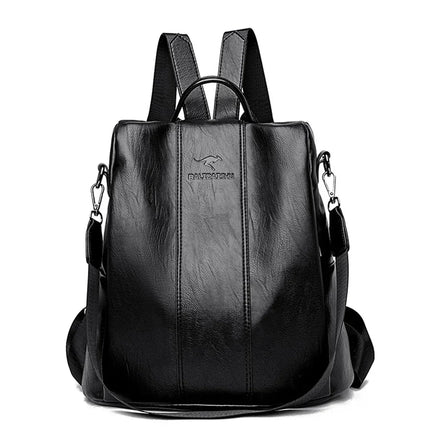 Дамска раница за пътуване Mochila Feminina, дамска кожена раница против кражба, висококачествена чанта за тийнейджърки