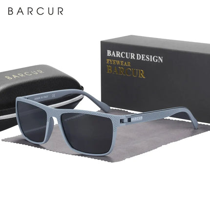 Слънчеви очила BARCUR Design TR90 за мъже, поляризирани, леки, спортни, слънчеви очила за жени, аксесоари за очила Oculos UVAB защита