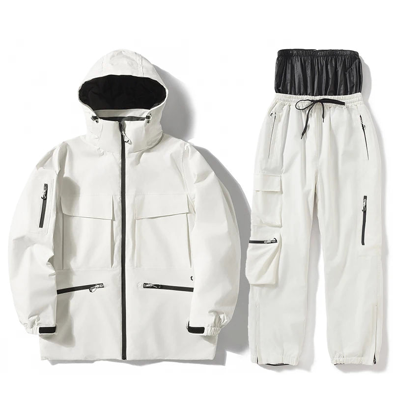 Ски дрехи за жени и мъже, ски якета, комплекти сноуборд костюми, ски якета и панталони, костюми за спорт на открито за жени без секс