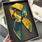 see chart 48 / Real silk 65x65cm