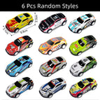 6PCS Car Toy-1 / One Size