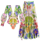 Swimsuit and skirt 1 / M