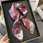 see chart 47 / Real silk 65x65cm