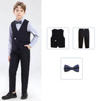 blue3pcs-vest / 11-12Y 160
