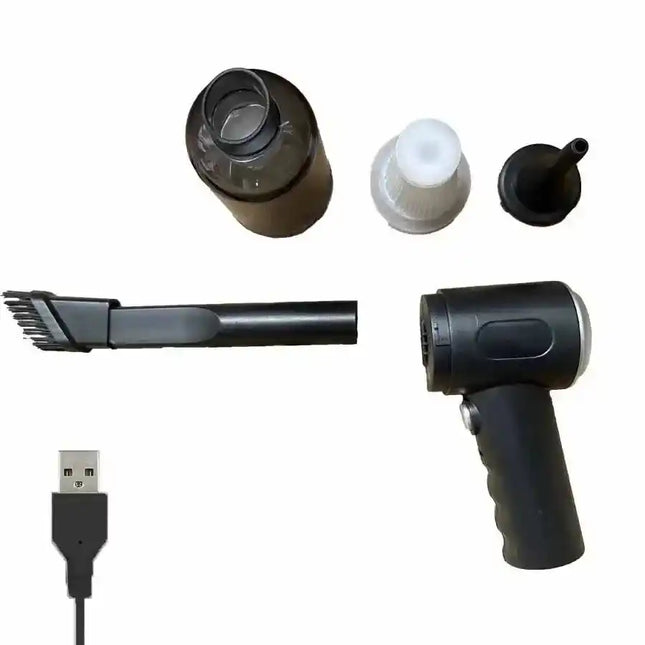 9000Pa безжична прахосмукачка за кола с USB зареждане 1200mAh преносим уред за почистване мини прахосмукачка за мокро и сухо почистване домакински уред