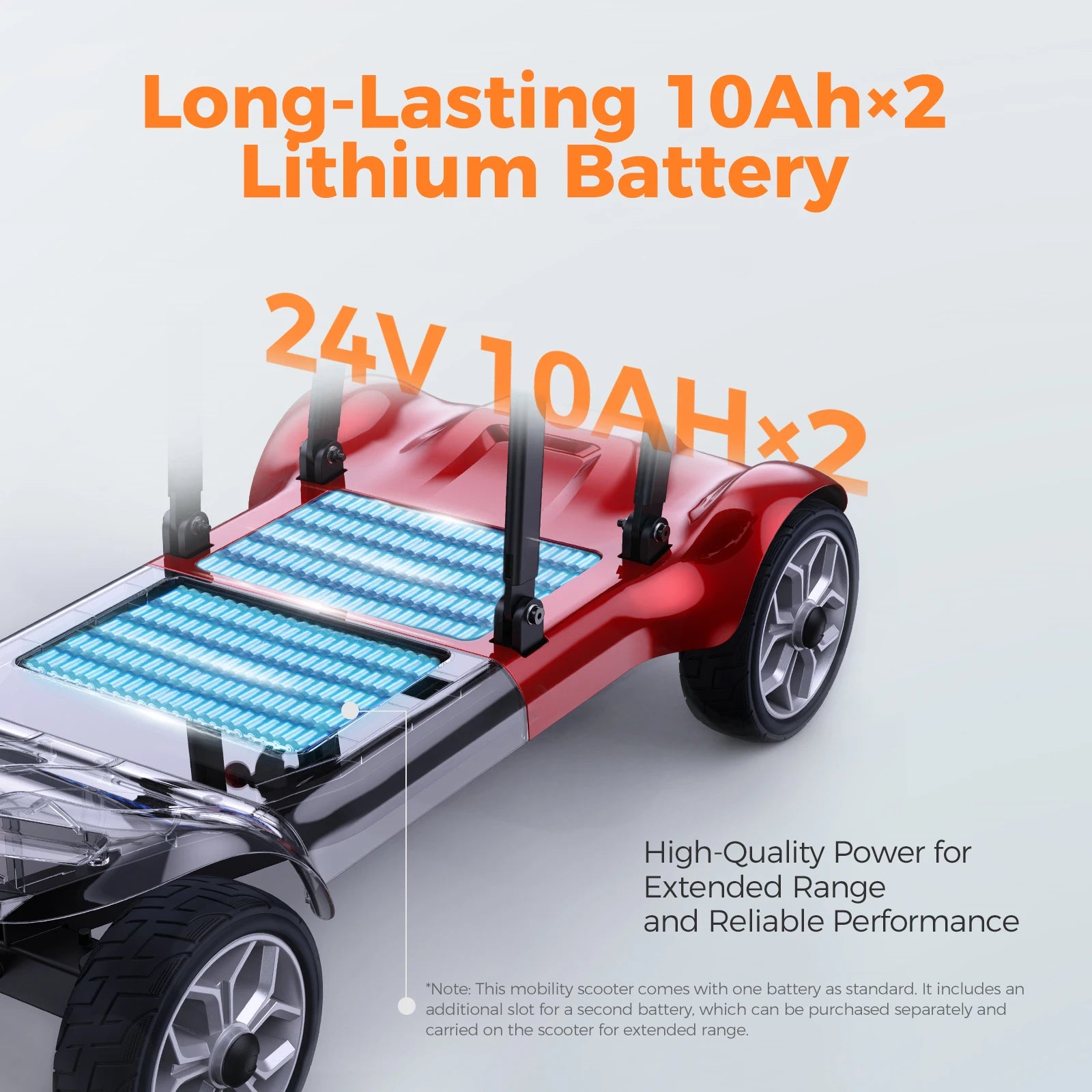 Сгъваема електрическа тротинетка ENGWE, 24V 270W мотор, 10Ah×2 сменяема литиева батерия, рамка от алуминиева сплав, кошница и зарядно устройство