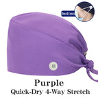 Purple Buttons / One Size