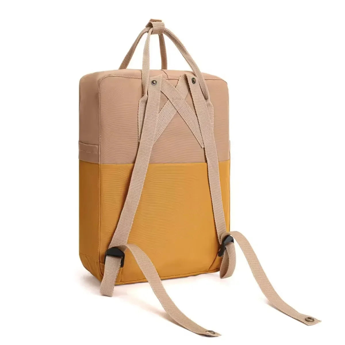 Минималистична раница Fjallraven, многофункционална спортна студентска раница, водоустойчива чанта за компютър, цветни блокове