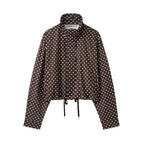 Brown Dot Top / XS