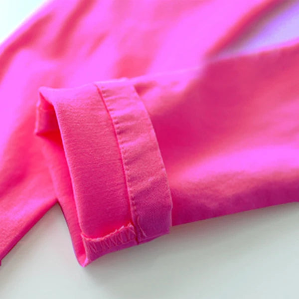 3-12-годишни момичета, панталони тип молив, еластични бебешки клинове, нови 2024, детски клинове с прилепнала кройка, едноцветни, имитация на дънки