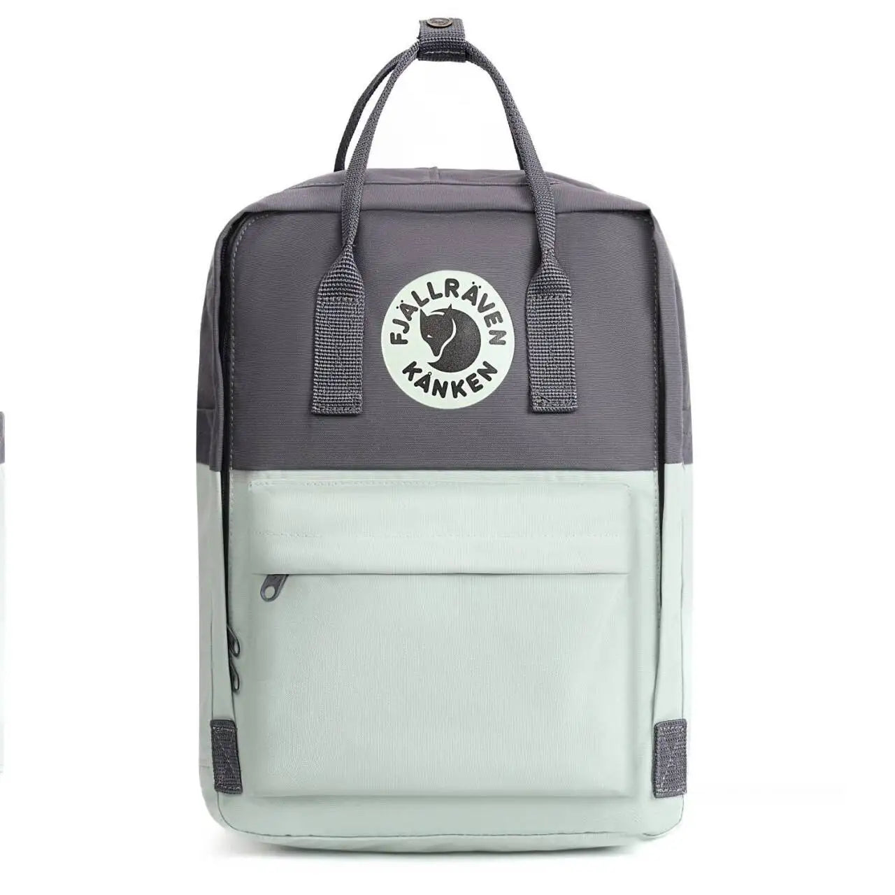 Минималистична раница Fjallraven, многофункционална спортна студентска раница, водоустойчива чанта за компютър, цветни блокове