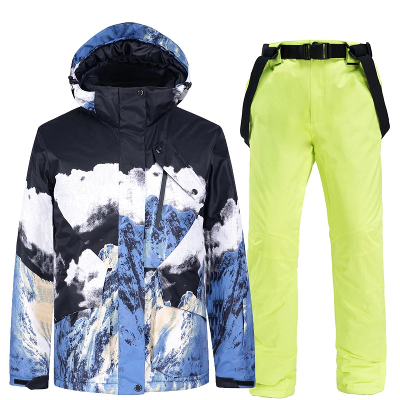 Комплекти за сняг за мъже и жени, костюм за сноуборд, ски дрехи Perfect Moment, ски яке и панталон, костюм за сноуборд, неженски