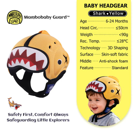 Mambobaby Guard Dropshipping 1 Безопасна противошокова бебешка каска Протектор за глава за малко дете Бебешка шапка Учи се да пълзи и да пада при удар
