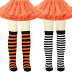 7-12Y Детски Коледни Косплей Чорапи Есенно-Зимни Плетени До Коляното Дълги Детски Чорапи за Момчета и Момичета