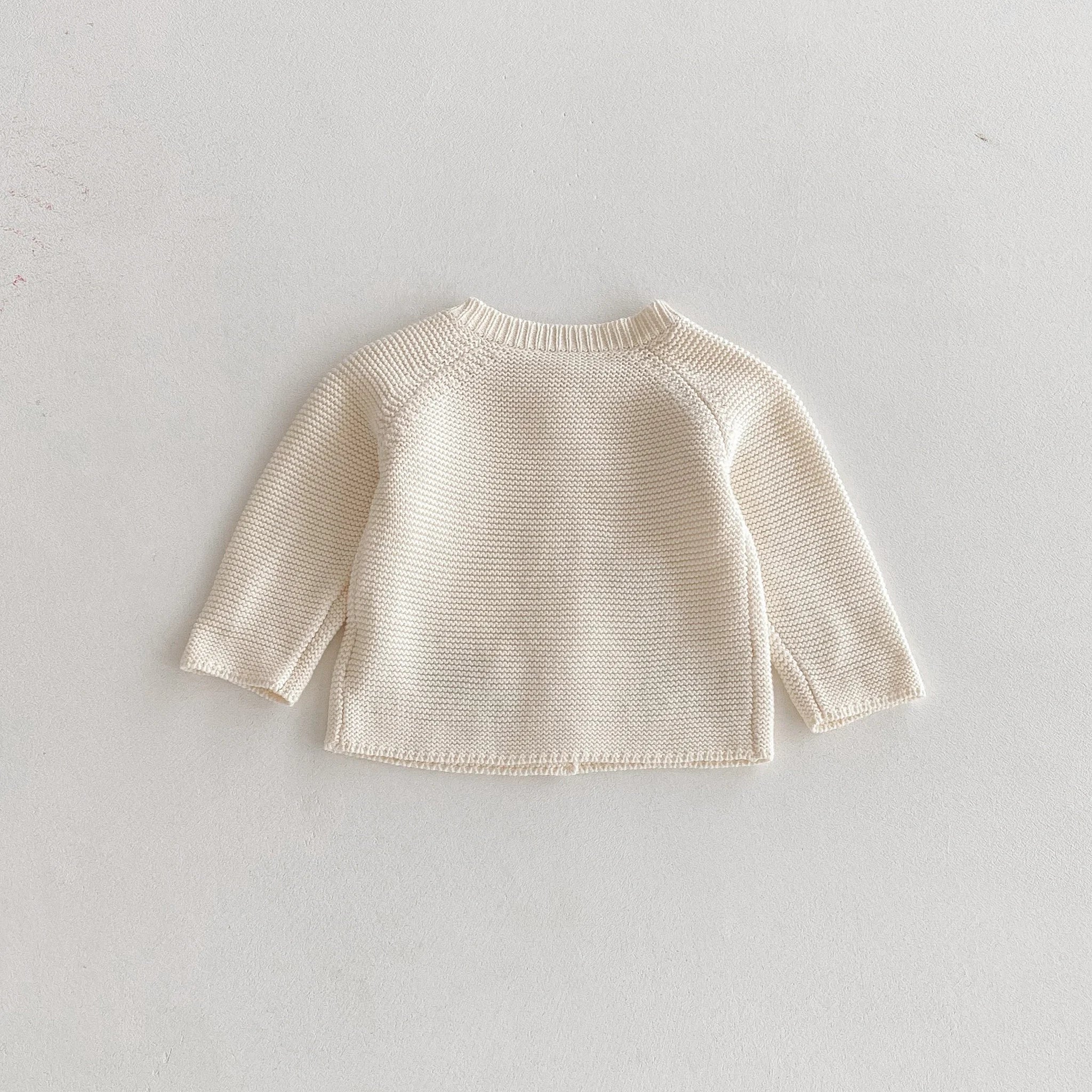 Плетено яке с дълъг ръкав за бебешки момичета през есента и зимата, ежедневен пуловер с анимационни герои