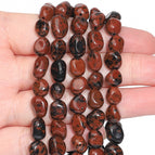 spot red jasper / 8-10mm(41-45pcs)
