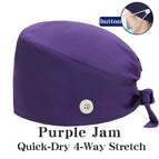 Purple Jam Button / One Size