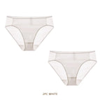 2 White / L / 2pcs