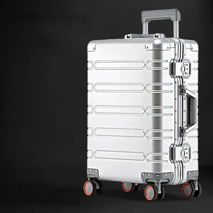 Куфар за багаж TravelTrolley 20'', ръчен багаж, пътни чанти, багаж на колелца, алуминиево-магнезиева сплав