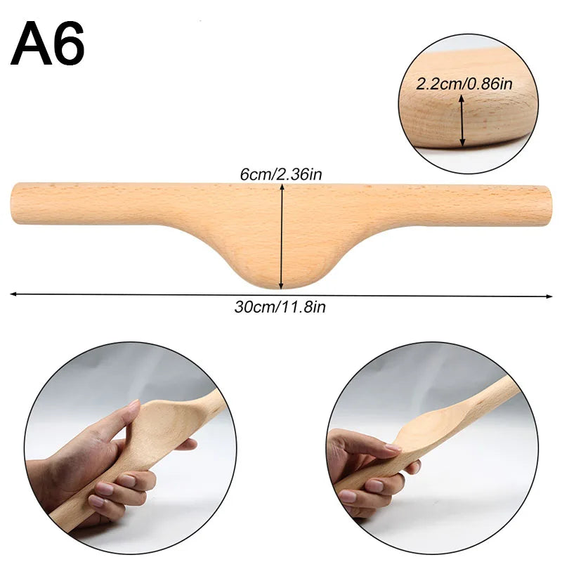 Инструменти за дървесна терапия за оформяне на тялото, дървени инструменти за масаж, лимфен дренажен масажор, инструменти за оформяне на тялото, дървени инструменти за гуа ша